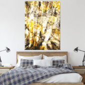 Aspen Forest Abstrakt Leinwanddruck (Insitu (Schlafzimmer))