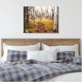 Aspen Forest im Herbst Leinwanddruck (Insitu (Schlafzimmer))