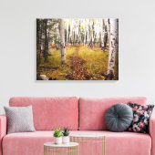 Aspen Forest im Herbst Leinwanddruck (Insitu (Wohnzimmer))