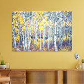 Aspen Forest Leinwanddruck (Insitu (Wohnzimmer))