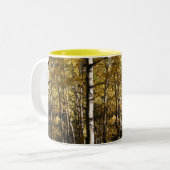 Aspen-Gold Zweifarbige Tasse (Vorderseite Links)