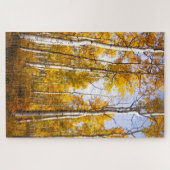 Aspen Groove Gelb Herbstlaub Puzzle (Horizontal)