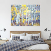 Aspen Grove Leinwanddruck (Insitu (Schlafzimmer))