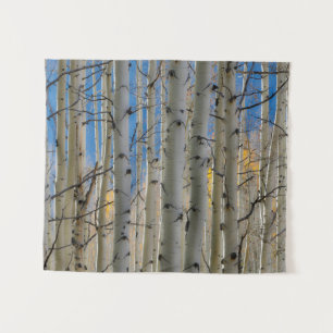 Aspen Groves Colorado Rocky Mountains Wandteppich
