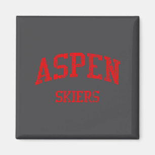 Aspen High School Hs Aspen Co Vintage Srts Magnet
