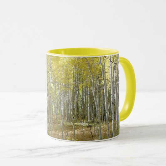Aspen im Herbst Tasse (VorderseiteRechts)