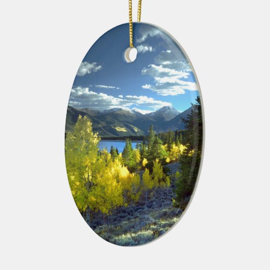 Aspen Keramik Ornament (Links)