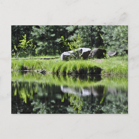 Aspen Lake Postkarte (Vorderseite)