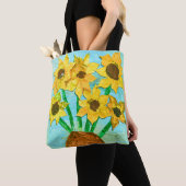 Aspen & Laura's VanGogh inspiriert Sonnenblumen Ta Tasche (Von Nahem)