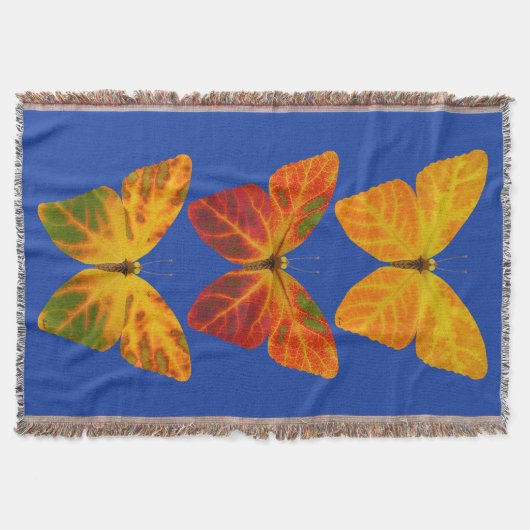 Aspen Leaf Butterflies Decke (Vorderseite)