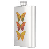 Aspen Leaf Butterflies Flachmann (Links)