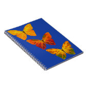 Aspen Leaf Butterflies Notizblock (Rechte Seite)