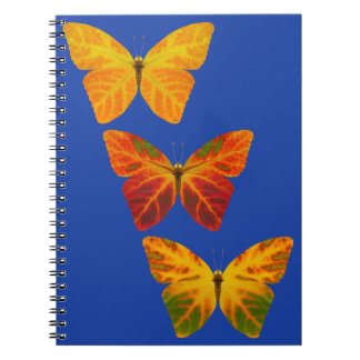 Aspen Leaf Butterflies Notizblock
