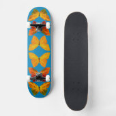 Aspen Leaf Butterflies Skateboard (Vorderseite)