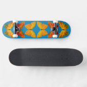 Aspen Leaf Butterflies Skateboard (Horizontal)