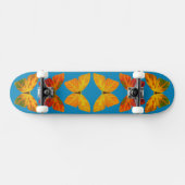 Aspen Leaf Butterflies Skateboard (Horizontal)