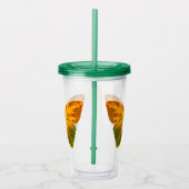 Aspen Leaf Butterfly 1 Acryltrinkbecher (Rechts)