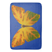 Aspen Leaf Butterfly 1 Badematte (Vorderseite Vertikal)