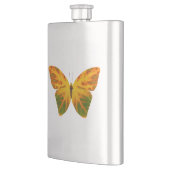 Aspen Leaf Butterfly 1 Flachmann (Links)