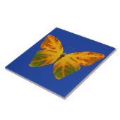 Aspen Leaf Butterfly 1 Fliese (Seite)