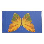 Aspen Leaf Butterfly 1 Kissenbezug (Rückseite-Links)