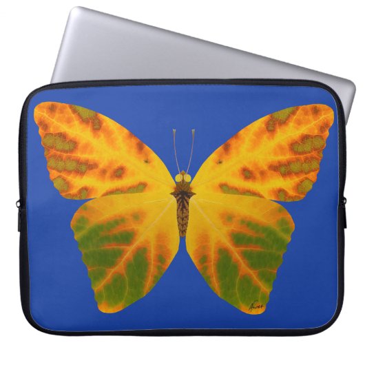 Aspen Leaf Butterfly 1 Laptopschutzhülle (Vorderseite)