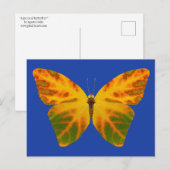 Aspen Leaf Butterfly 1 Postkarte (Vorne/Hinten)