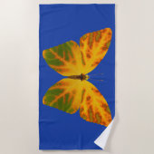 Aspen Leaf Butterfly 1 Strandtuch (Vorderseite)