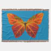 Aspen Leaf Butterfly 2 Decke (Vorderseite)