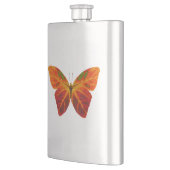 Aspen Leaf Butterfly 2 Flachmann (Links)