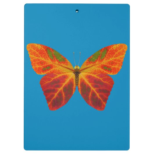 Aspen Leaf Butterfly 2 Klemmbrett (Rückseite)