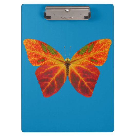 Aspen Leaf Butterfly 2 Klemmbrett (Vorderseite)