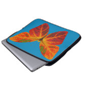 Aspen Leaf Butterfly 2 Laptopschutzhülle (Vorne Knopf)
