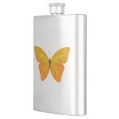 Aspen Leaf Butterfly 3 Flachmann (Links)