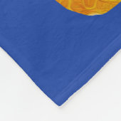 Aspen Leaf Butterfly 3 Fleecedecke (Ecke)