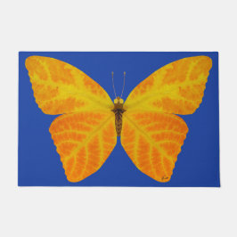 Aspen Leaf Butterfly 3 Fußmatte