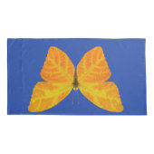 Aspen Leaf Butterfly 3 Kissenbezug (Rückseite-Links)