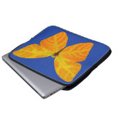 Aspen Leaf Butterfly 3 Laptopschutzhülle (Vorne Knopf)