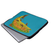 Aspen Leaf Regenbogenforelle 1 Laptopschutzhülle (Vorne Knopf)