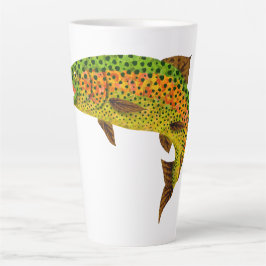 Aspen Leaf Regenbogenforelle 1 Milchtasse