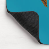 Aspen Leaf Regenbogenforelle 1 Mousepad (Ecke)