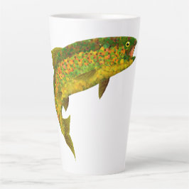Aspen Leaf Regenbogenforelle 3 Milchtasse