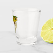 Aspen Leaf Regenbogenforelle 3 Schnapsglas (Rechts)