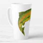 Aspen Leaf Regenbogenforelle 4 Milchtasse (Linke Ecke)