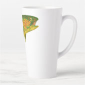Aspen Leaf Regenbogenforelle 4 Milchtasse (Rechts)