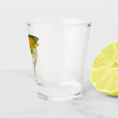 Aspen Leaf Regenbogenforelle 4 Schnapsglas (Rechts)