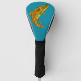 Aspen Leaf Regenbogenforelle 5 Golf Headcover