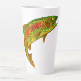 Aspen Leaf Regenbogenforelle 5 Milchtasse