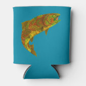 Aspen Leaf Regenbogenforelle 6 Dosenkühler (Vorderseite)