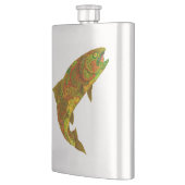 Aspen Leaf Regenbogenforelle 6 Flachmann (Links)